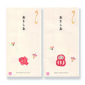 お年玉万円袋　だるま&鯛柄CGNT483